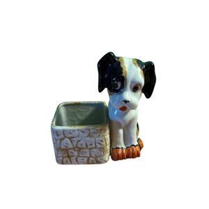 Vintage Dog Planter – Occupied Japan Era (c.1945–1951)